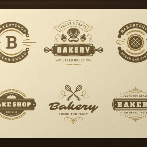 Bakery Logos and Badges | Master Bundles