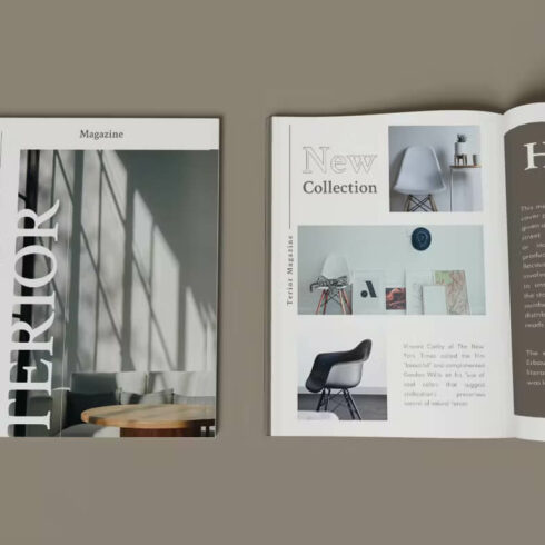 Terior - Furniture Magazine Powerpoint Template | Master Bundles