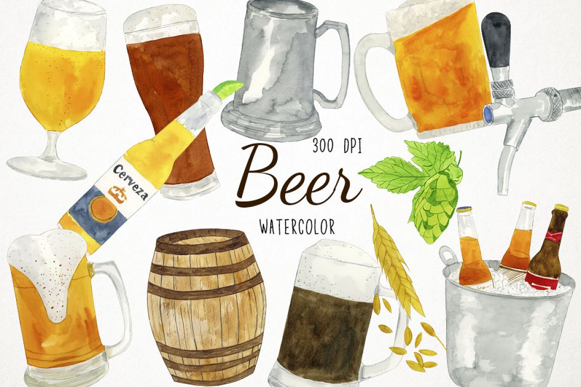The title page of the beer pack preview.