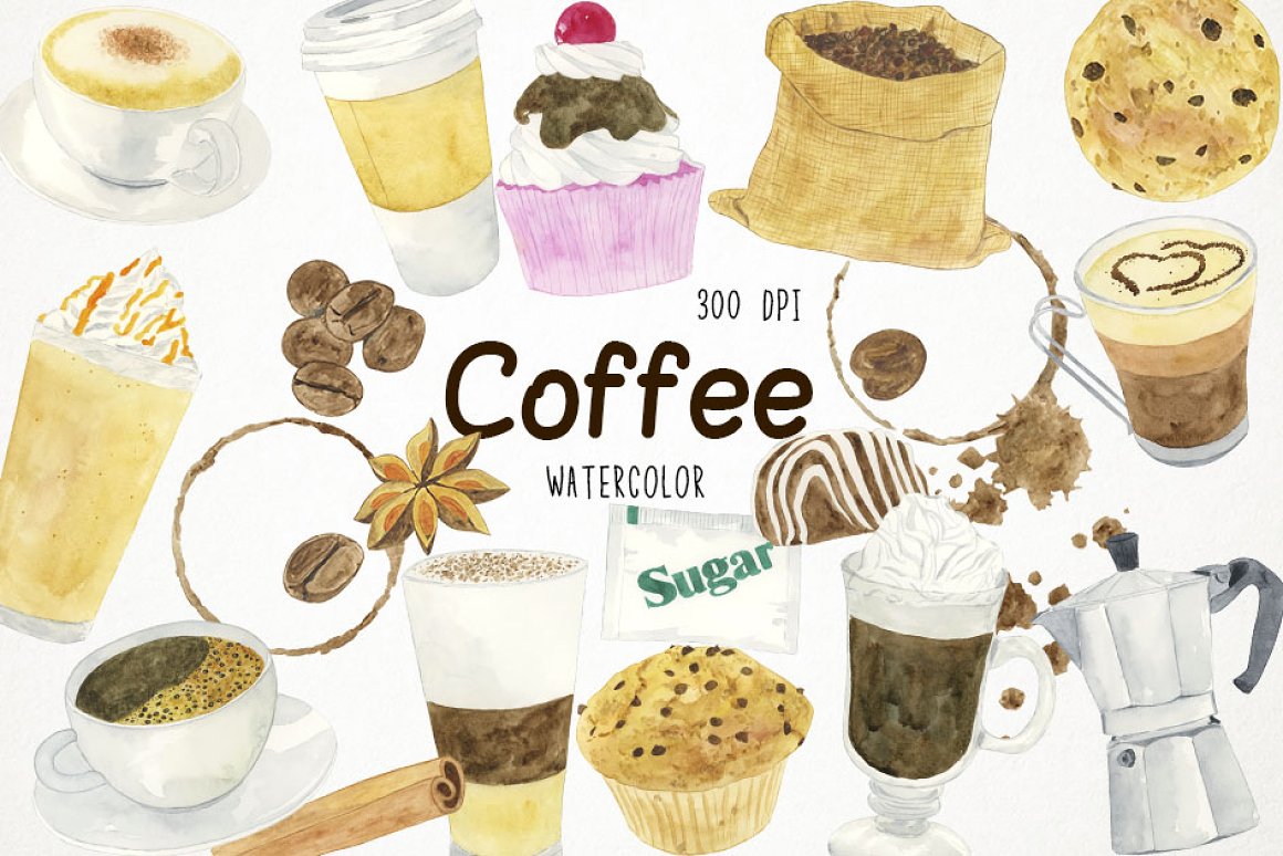 Header image on the topic of coffee.