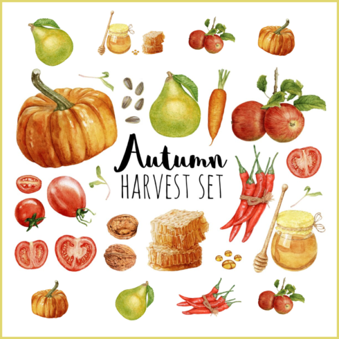 Preview autumn harvest set.