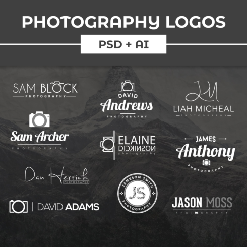 Preview photography logos vol.