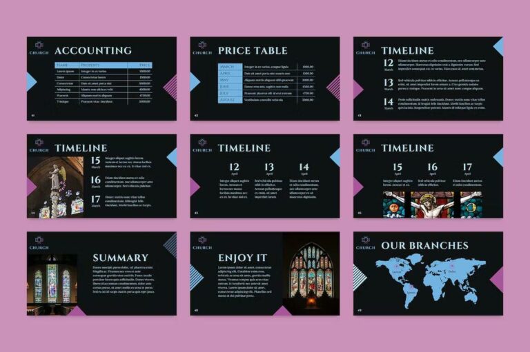 Church PowerPoint Presentation Template – MasterBundles