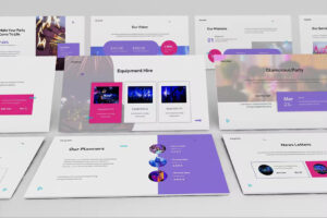 Party Planner Powerpoint Template – MasterBundles