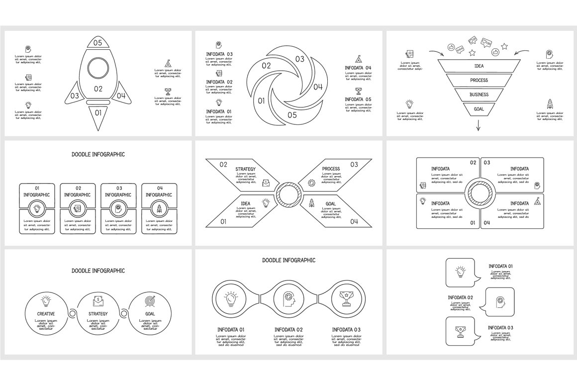 Good segments in the form of circles, portfolios, etc.