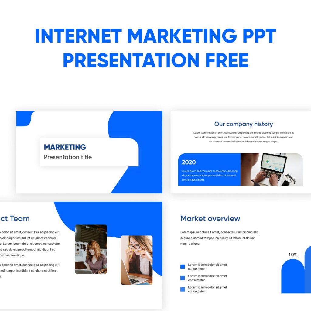 Free Internet Marketing PPT Presentation – MasterBundles
