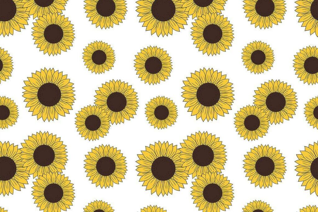 Sunflower Graphic Patterns – MasterBundles