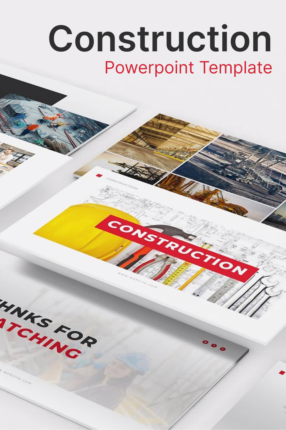 Construction Powerpoint Template.