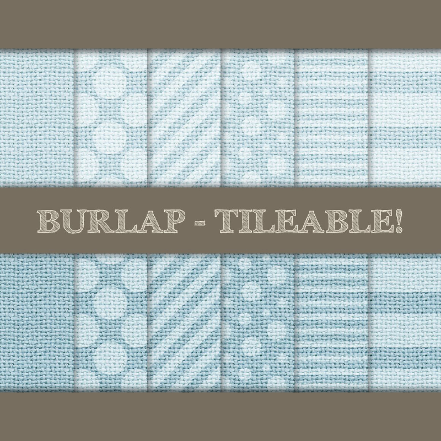 Preview burlap digital papers soft blue.
