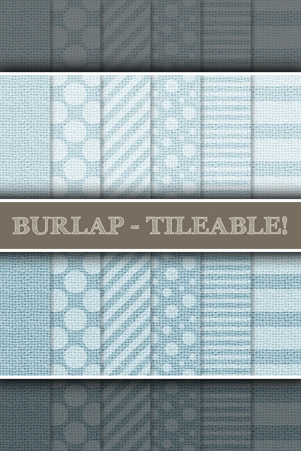Burlap digital papers soft blue of pinterest.