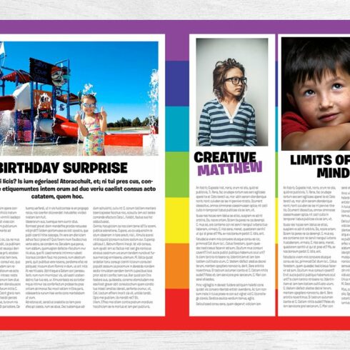 Kids Magazine Template | Master Bundles