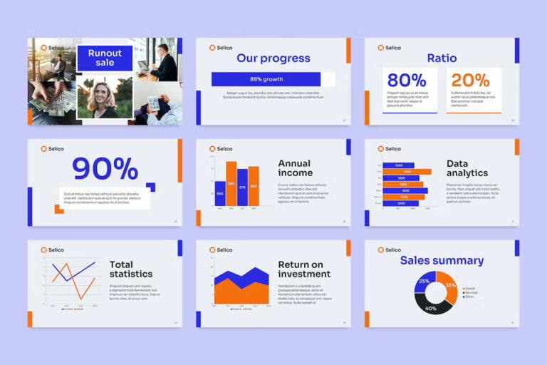 Business Sales PowerPoint Presentation Template – MasterBundles