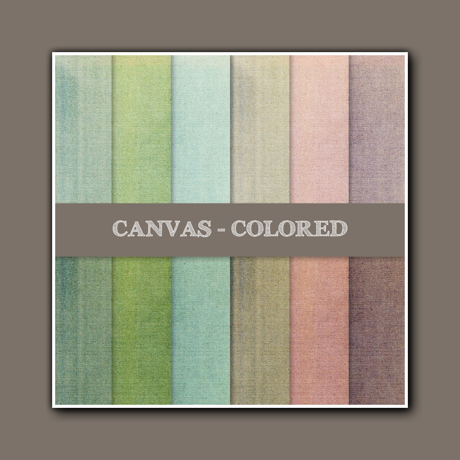 Preview canvas texture colored grungy.