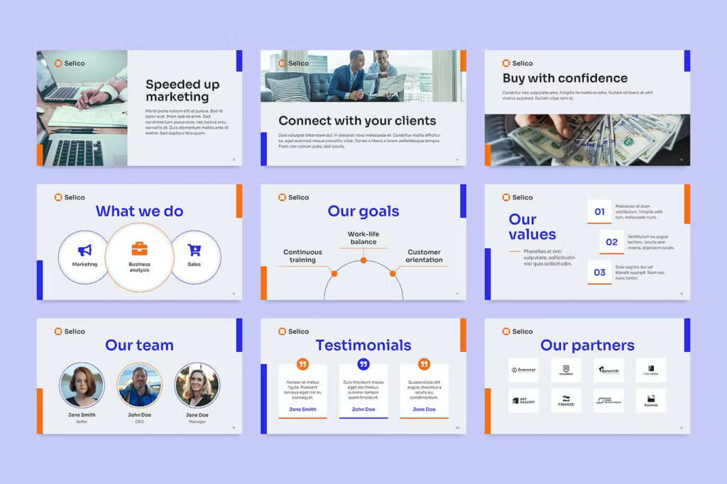 Business Sales PowerPoint Presentation Template – MasterBundles