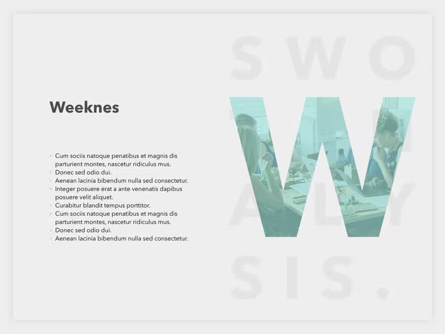 Weeknes of Sales Pitch PowerPoint Template.