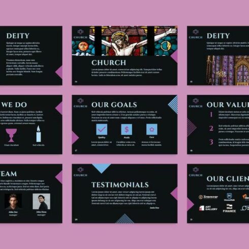Church PowerPoint Presentation Template | Master Bundles