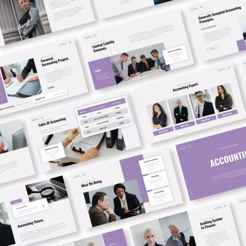 Accounting Powerpoint Presentation Template | Master Bundles