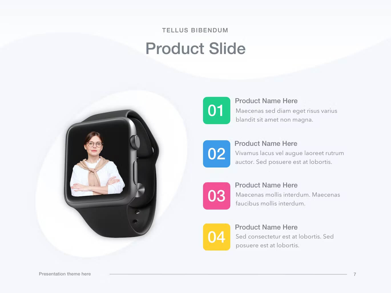 Product slide of Sales Funnel PowerPoint Template.