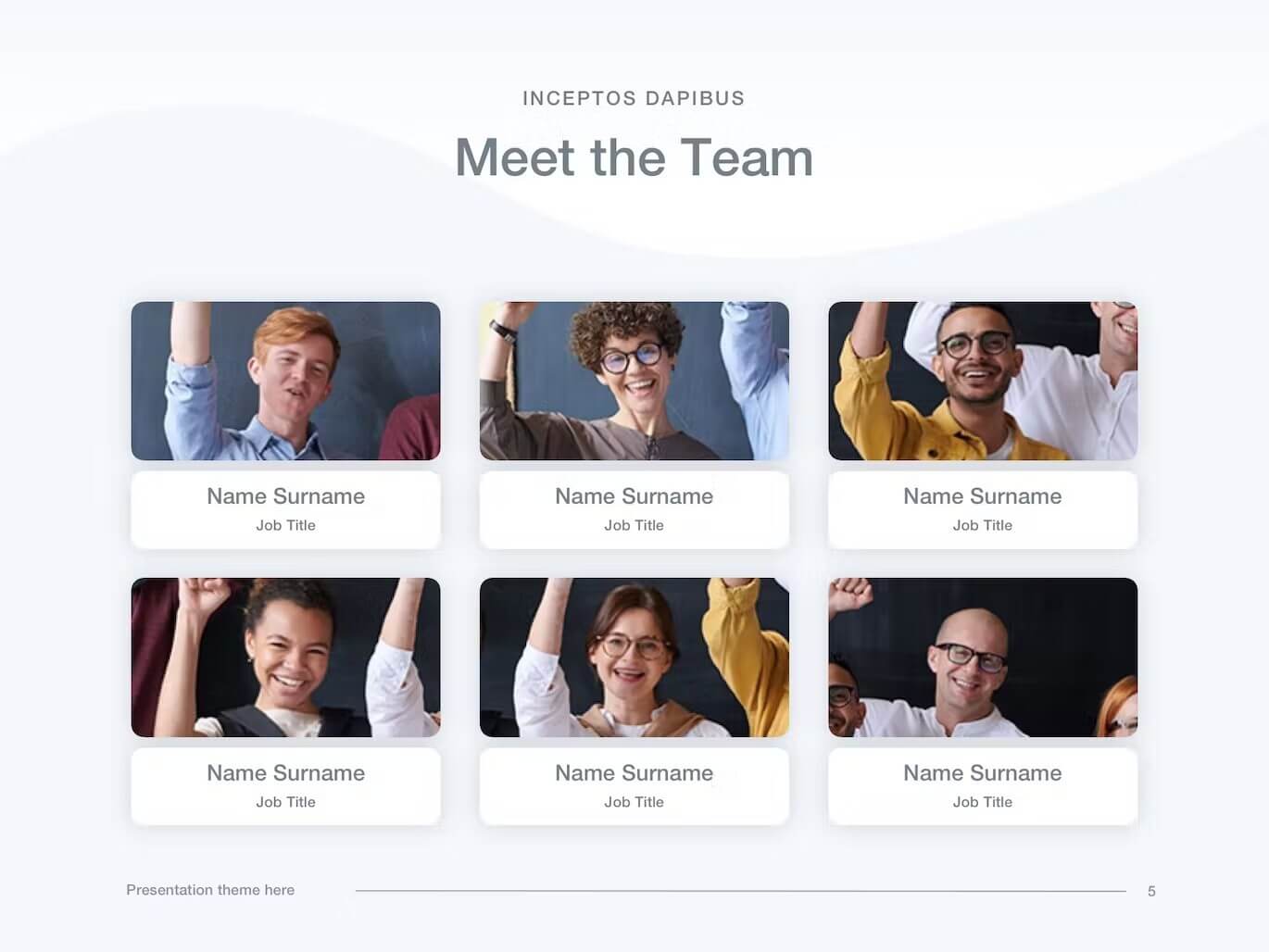 Meet the team of Sales Funnel PowerPoint Template.
