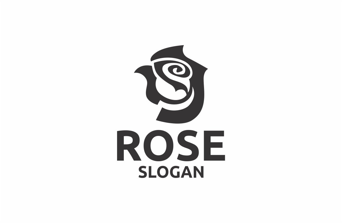 Black rose logo.