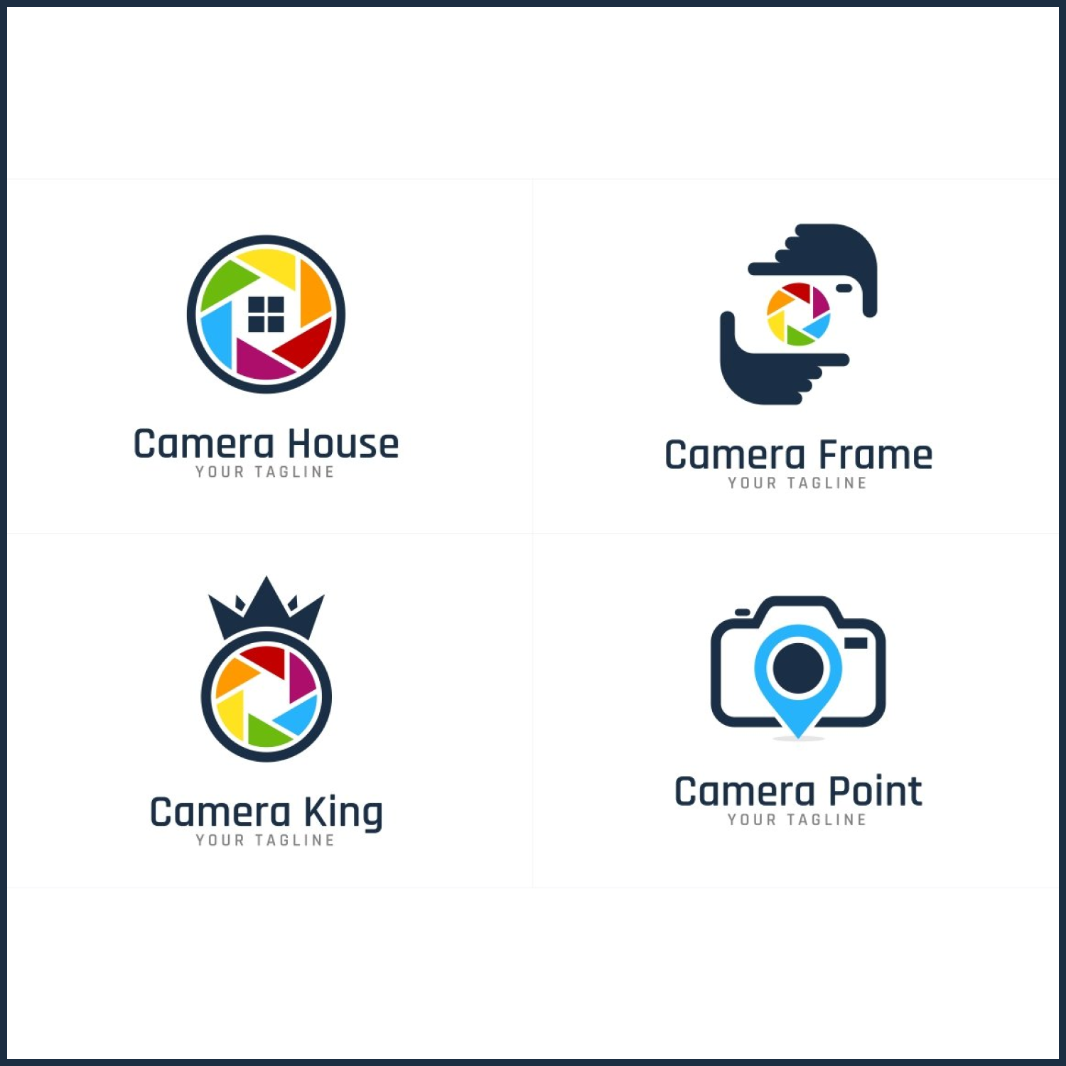 Prints of camera logo bundle.