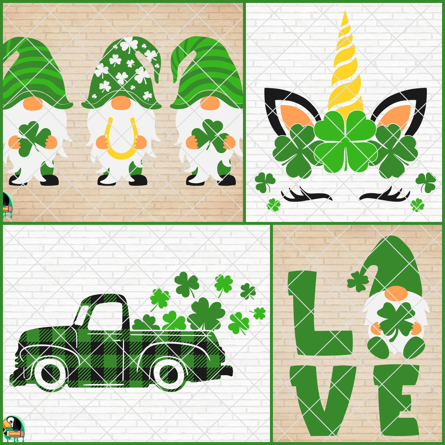 Preview st patricks day svg bundle.