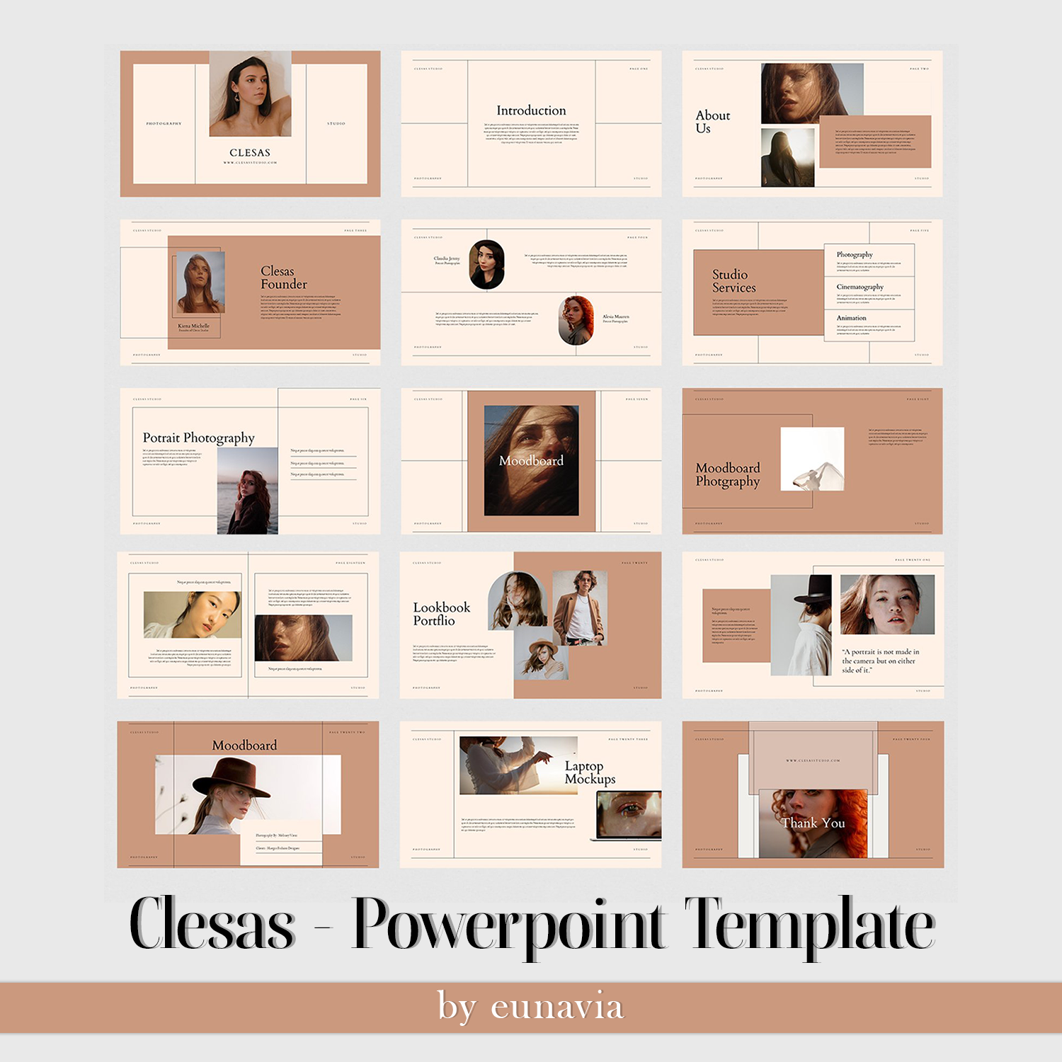 Prints of clesas powerpoint template.