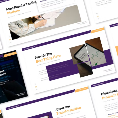 powerpoint investor presentation template