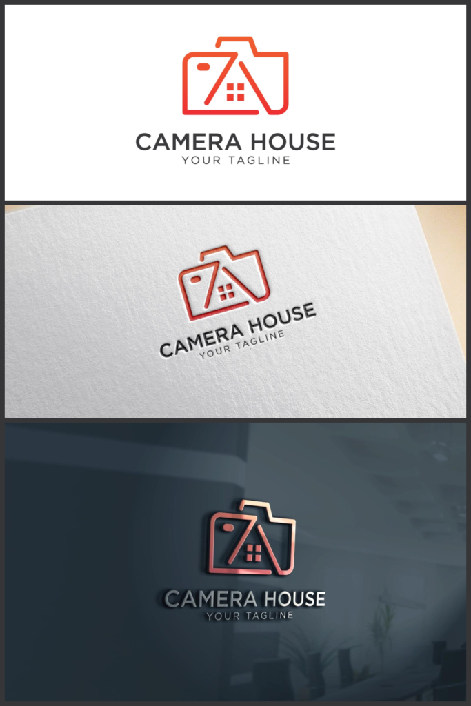 Camera House Logo – MasterBundles