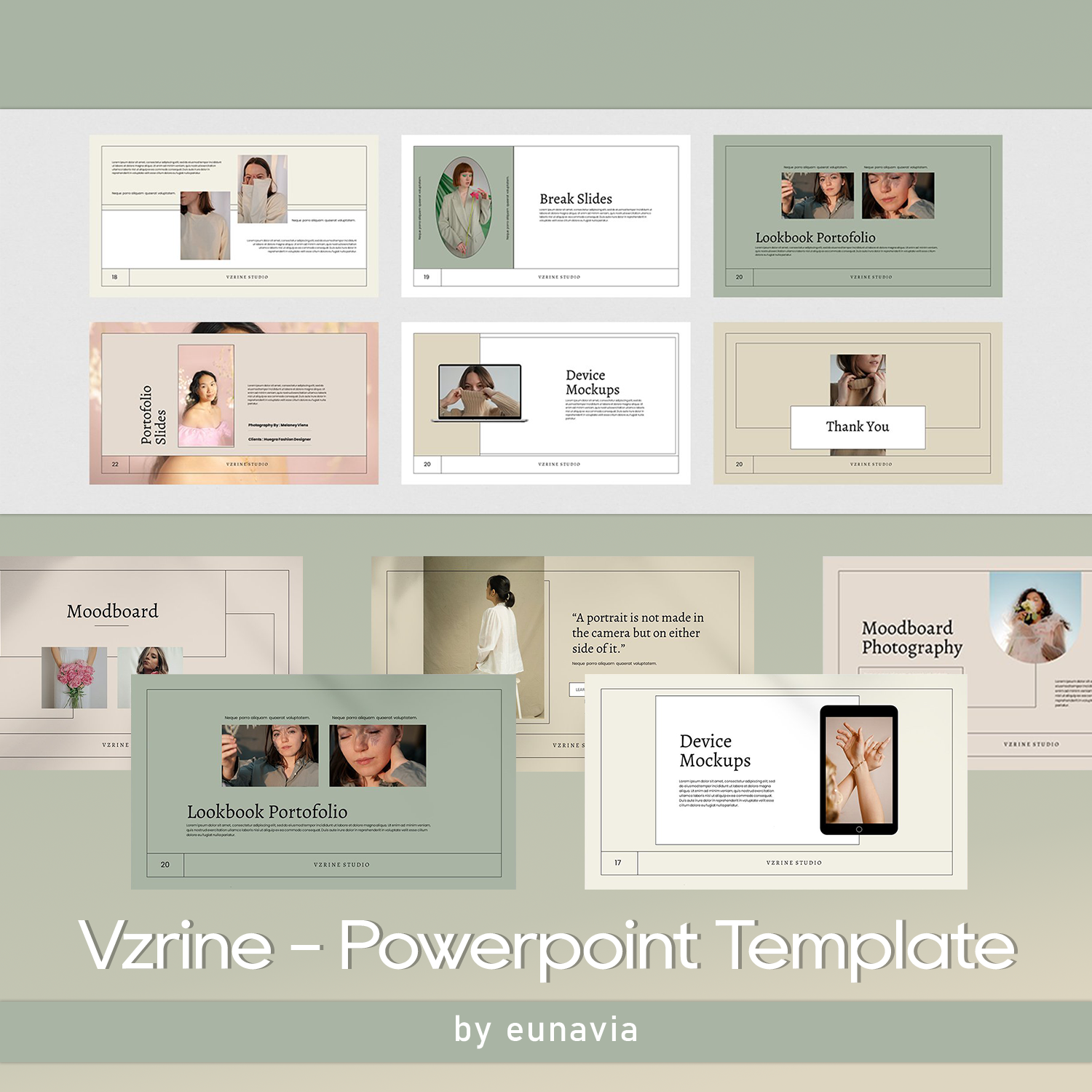 Prints of vzrine powerpoint template.