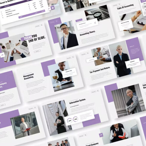 Accounting Powerpoint Presentation Template | Master Bundles