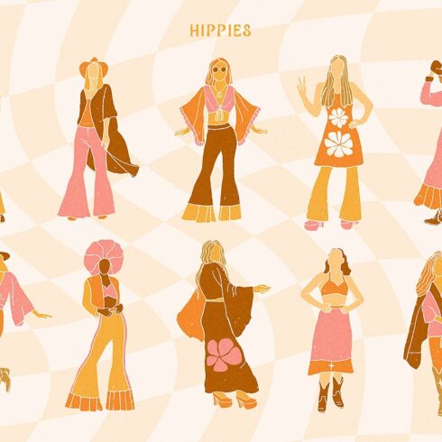 Retro Groovy Vibes Collection Masterbundles Retro Groovy Vibes Collection Masterbundles