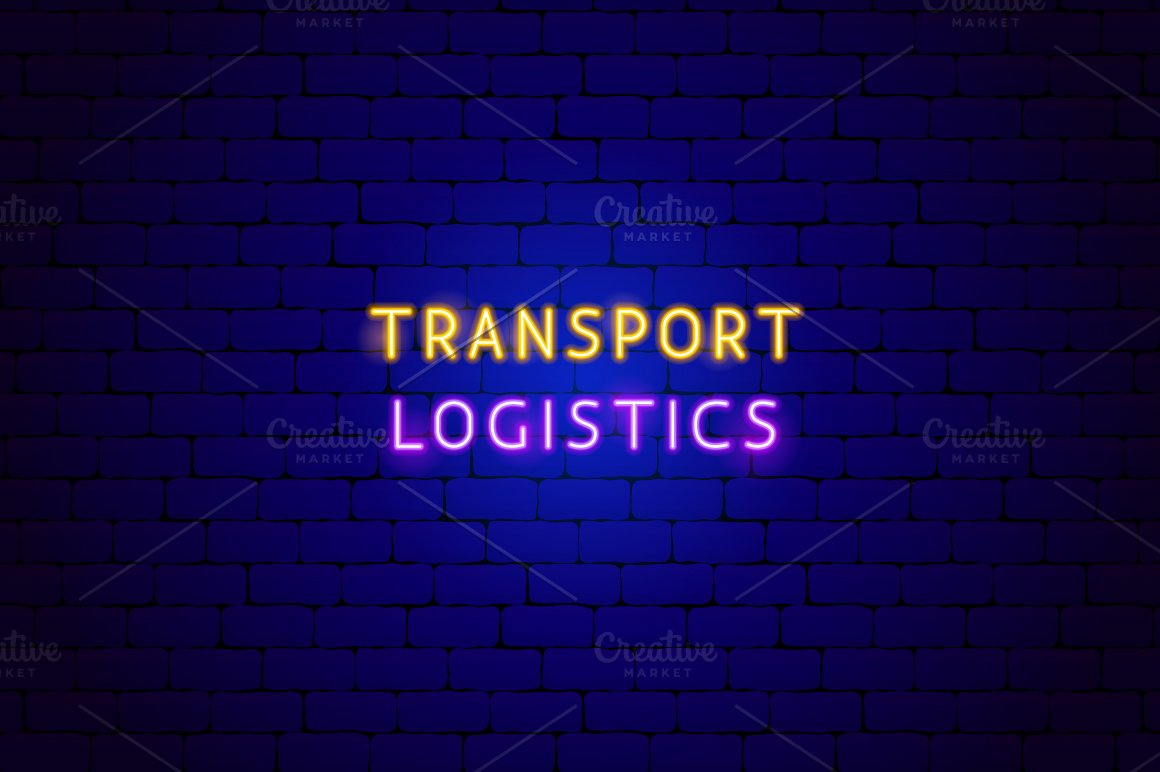 Logistics icons.