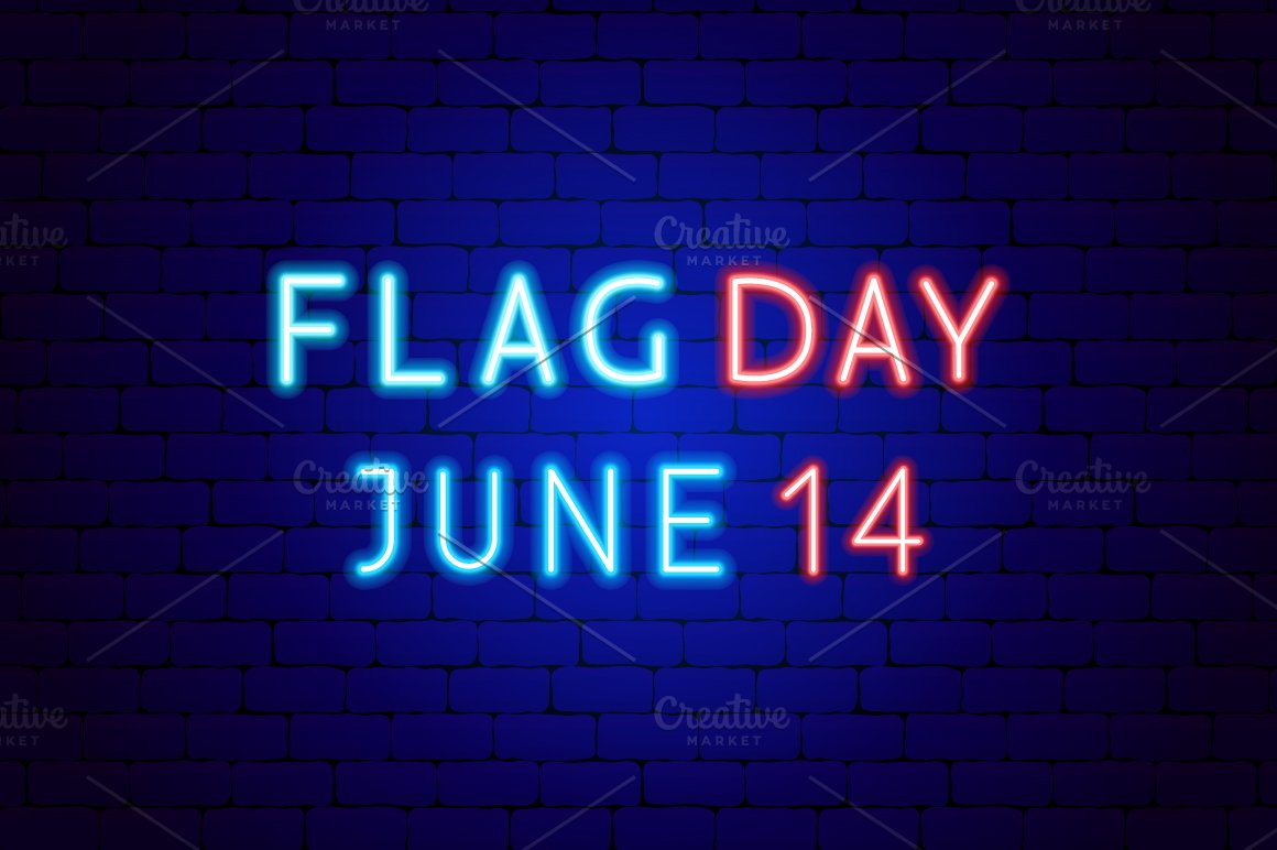 The name of the flag is June 14.