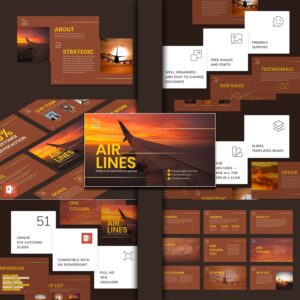 Free Aviation Powerpoint Template – MasterBundles