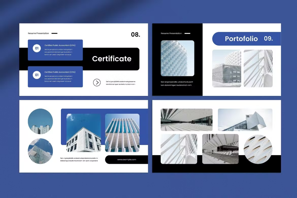 Resume Presentation Template – MasterBundles