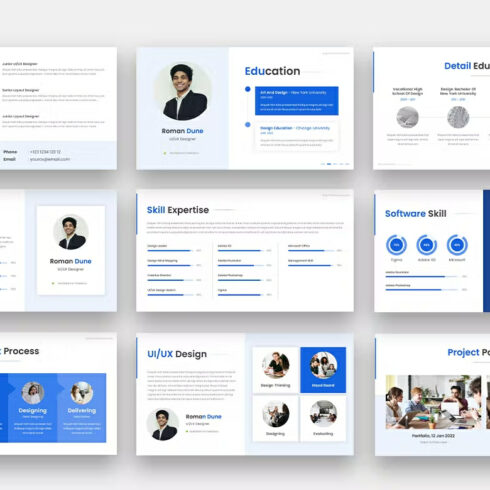 Yourcv - Personal Resume PowerPoint Templates | Master Bundles