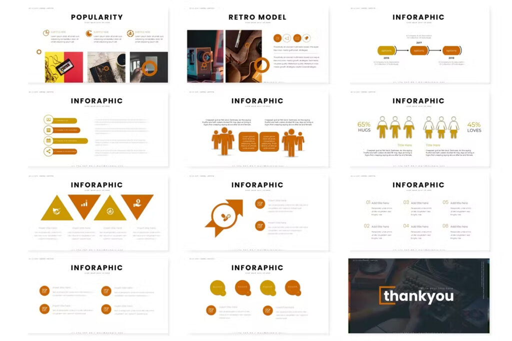 Vintages - Powerpoint Template – MasterBundles