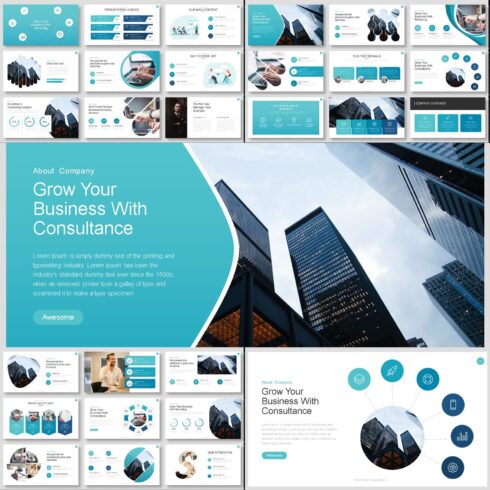 Consulting Business Template cover image.