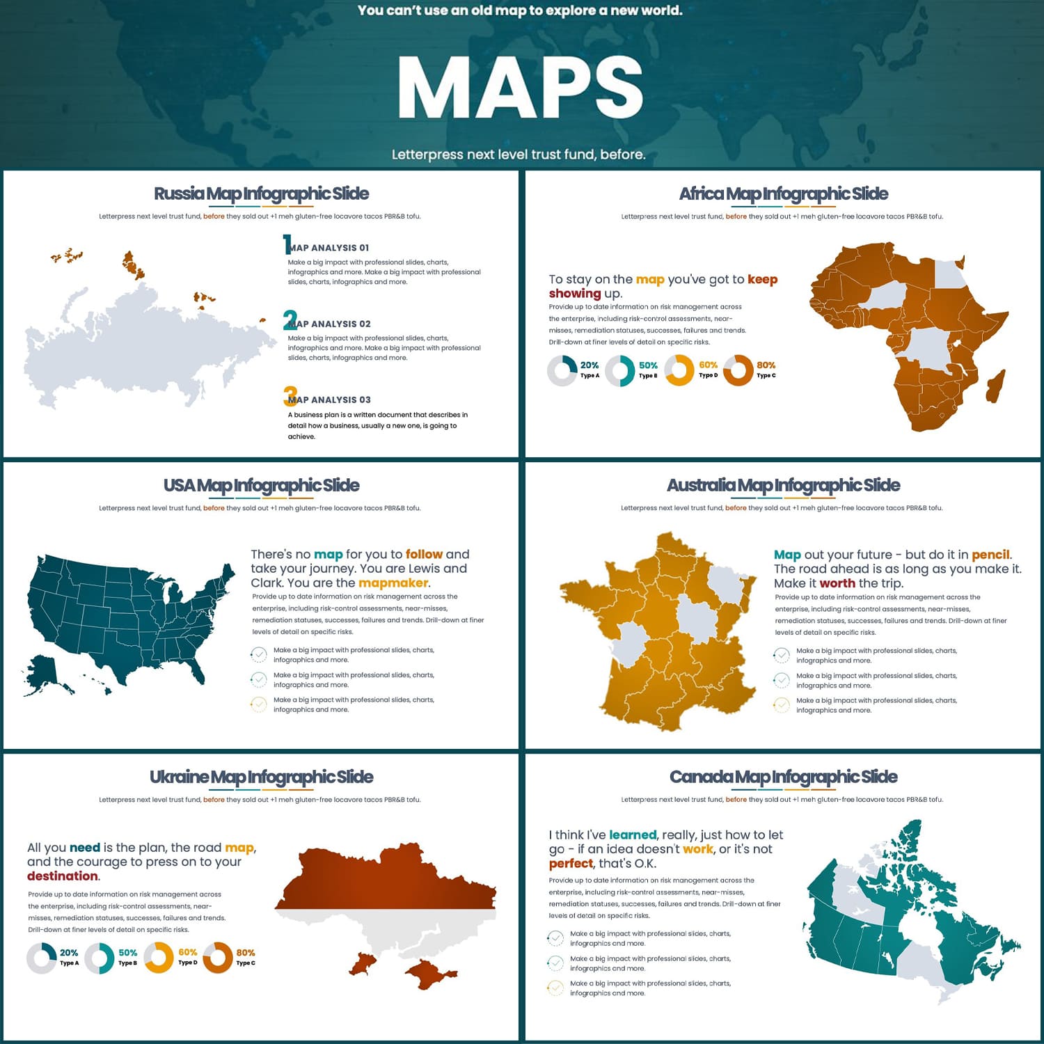 BEST MAPS Keynote Infographics cover image.