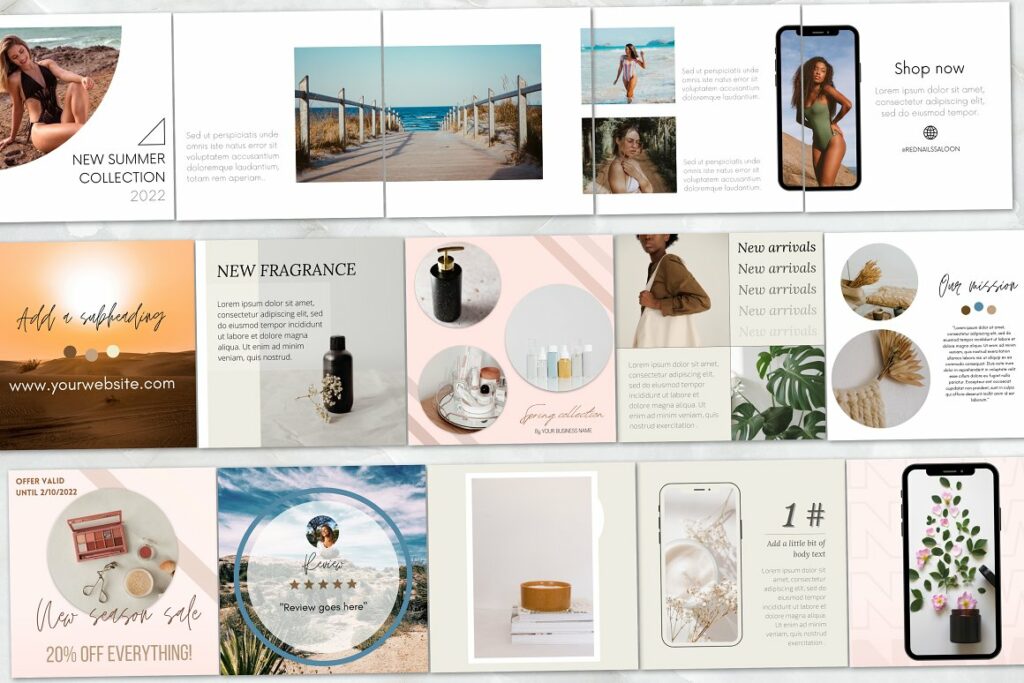 Canva Instagram Templates Bundle – MasterBundles