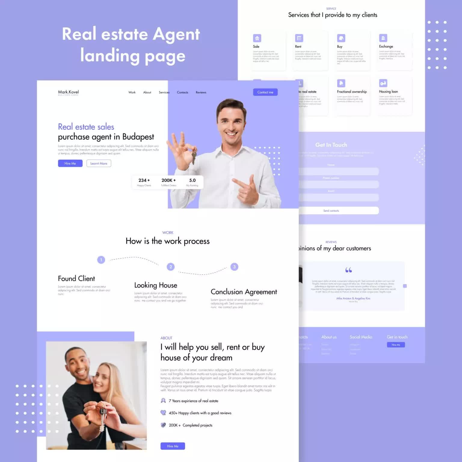 9 Real Estate Landing Page Templates Preview 4.
