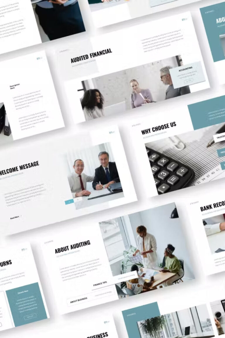 Accounting Powerpoint Presentation Template 30 Slides – MasterBundles