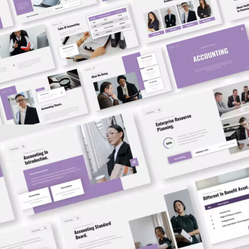 Accounting Powerpoint Presentation Template | Master Bundles