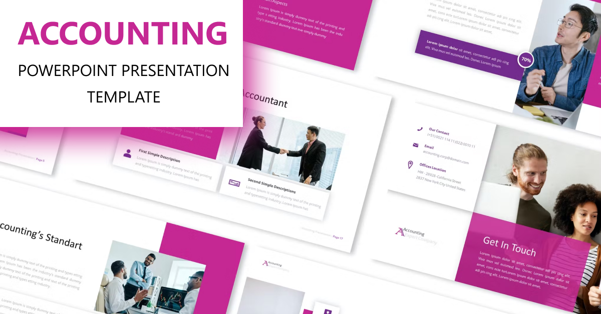 Accounting Powerpoint Presentation Template PPTX – MasterBundles
