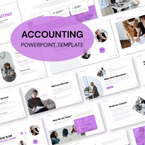 Preview accounting powerpoint template.