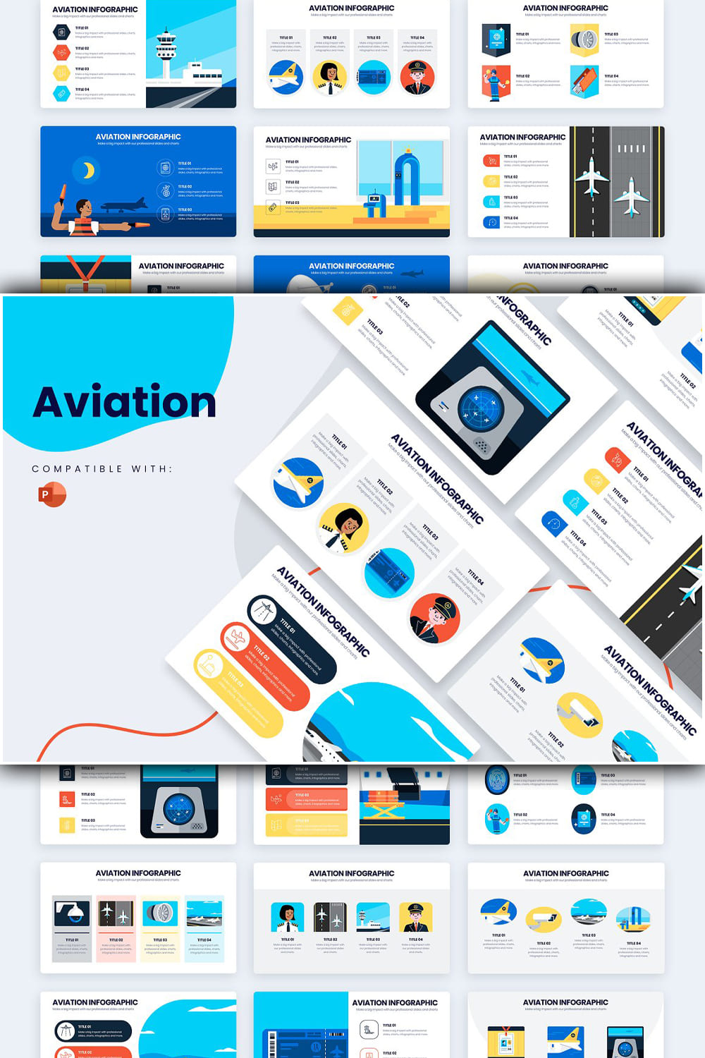 Aviation Powerpoint Template Pinterest.