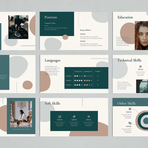 CV PowerPoint Presentation Template | Master Bundles