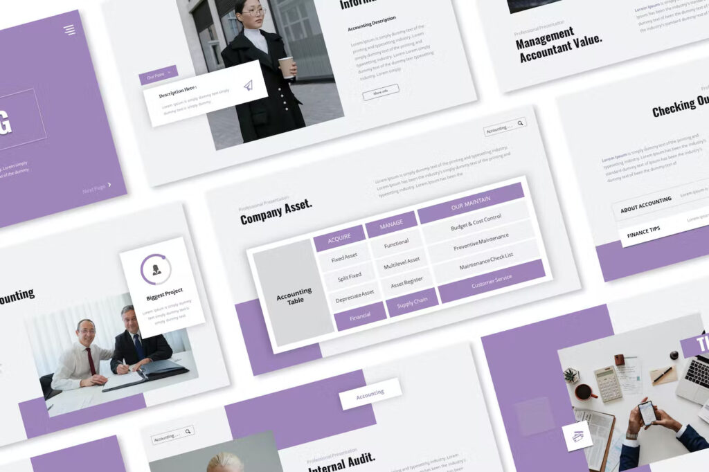 Accounting Powerpoint Presentation Template – MasterBundles