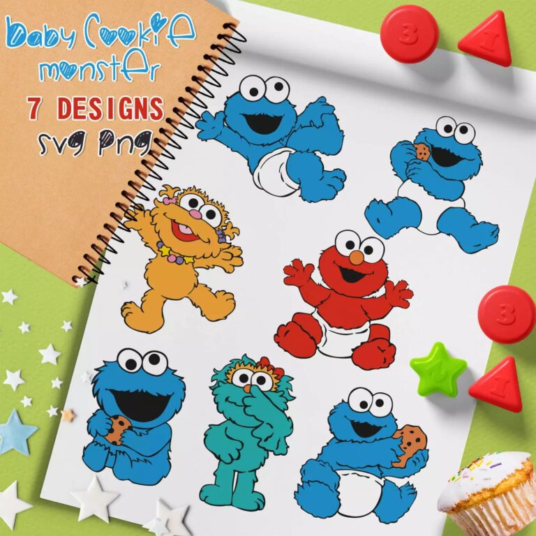 Cookie Monster Svg Bundle – Masterbundles